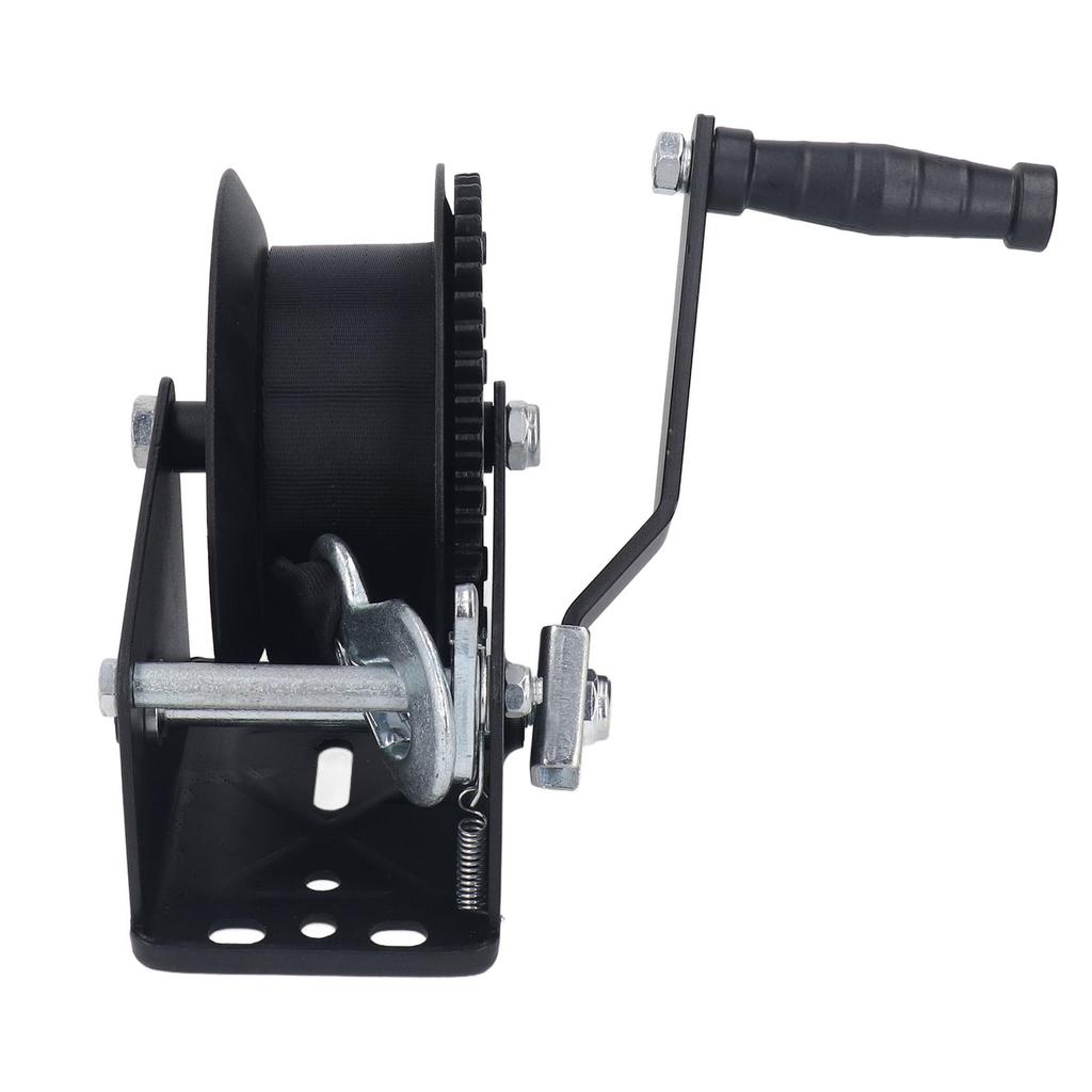 Vinciu manual 1600lbs Oțel aliat Vinciu mic pentru remorcă cu mâner anti-alunecare pentru barcă, camion, gazon