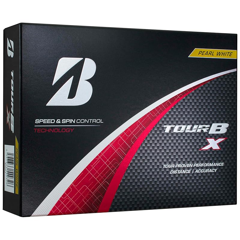 

Bridgestone GOLF golf ball TOUR B X 2024 model pearl white 1 dozen [12 pieces]
