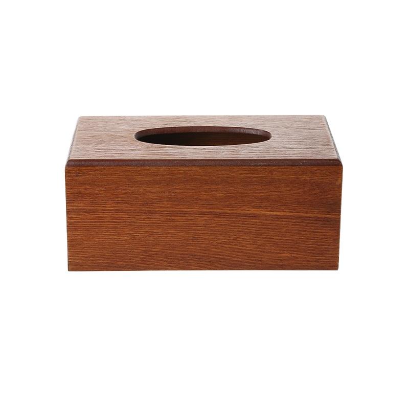 Light Luxury Wooden Tissue Box, Business Hotel Coffee Table, Napkin Holder, Dining Table Accessories, Kitchen Storage Utensils