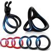 Penis Ring Set for Men Silicone Cock Rings Penis Sleeve for Erection Enhancing Soft Stretchy Male Adult Sex Toys