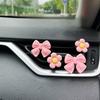 Bow Knot Design Car Air Vent Clips 8PCS Multi-Pack Dashboard Decorations  For SUV