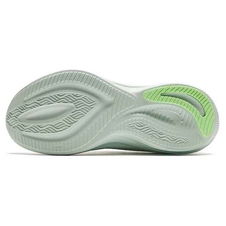 Anta Slip Resistant Abrasion Resistant Slip Resistant Abrasion Resistant Low top Running Shoes Women's White Green 122425535-1