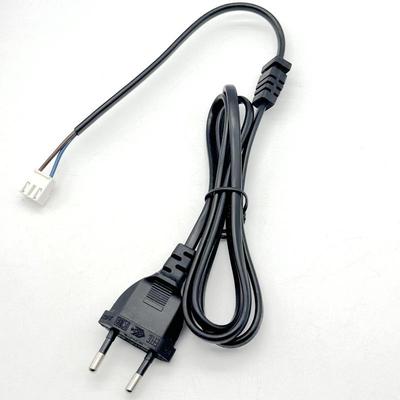 CE Two-Pin Plug Power Cord for European Beauty Instruments and Disinfection Lamps