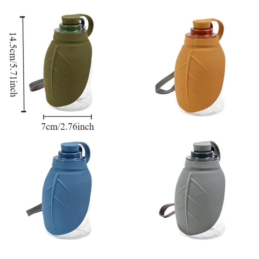Lekdichte Opvouwbare Hond Waterfles Afneembare Huisdier Drinkbak Huisdier Voedseldispenser Kamperen