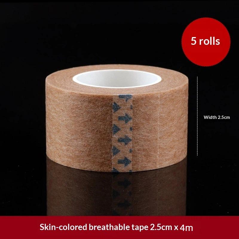 5 Roll Facial Tape Breathable Professional Cosplay Makeup Tape Transparent Lift Wrinkles Double Eyelid Tape Makeup Tool