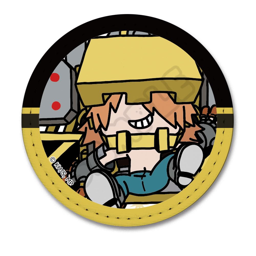 TV Anime Hero First Edition Leather Badge M G "My Academia" [Power Loader] Everyone's Mochocho!