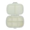 5 Pcs Medicine Organizer Dividing Medicine Planner Box Snap Design Daily Medicine Holder Container