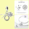 2023 New Style 925 Sterling Silver Four Leaf Clover Ladybug Charm Beads