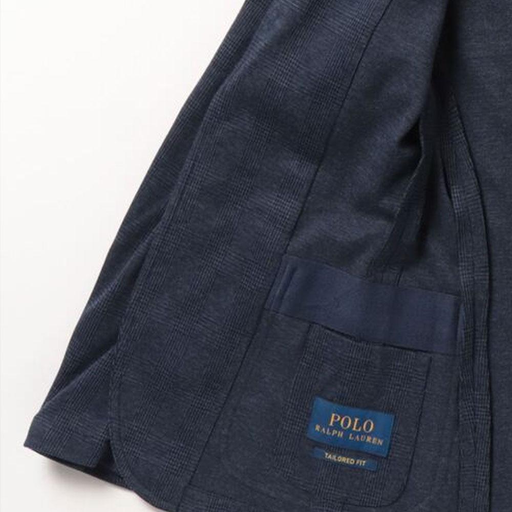 Polo Ralph Lauren Solid Color Polo Collar Pocket Suit Men suits Navy-Blue MNPOSPC27620501-410