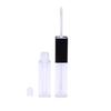 1Pcs Double-Ended 2-In-1 Oval Flat Empty Lip Gloss Tubes With Wand Leak Proof Refillable Packaging Plastic Bottle Travel Kit