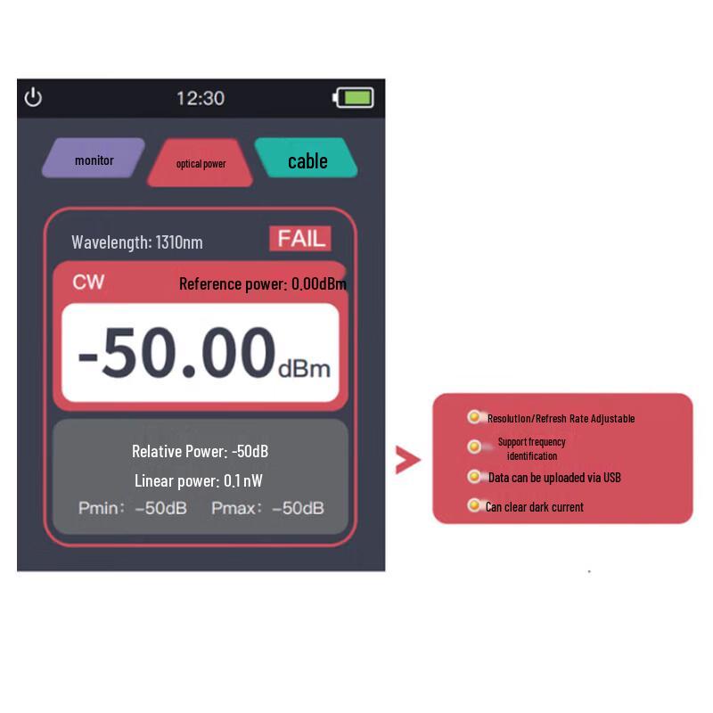 NOVKER NK37 Optical Power Meter