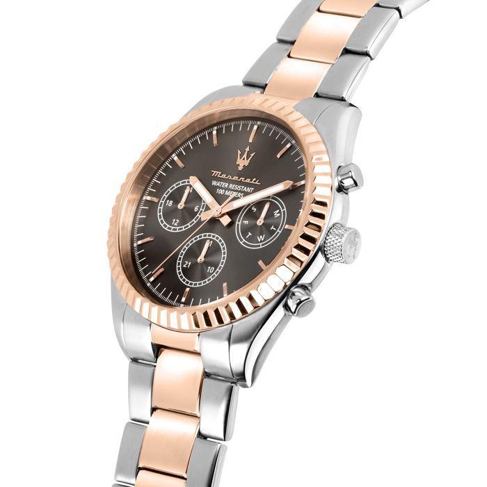 Montre Bicolor - Maserati - R8853100020 - Acier Inoxydable - Multifonction - Homme