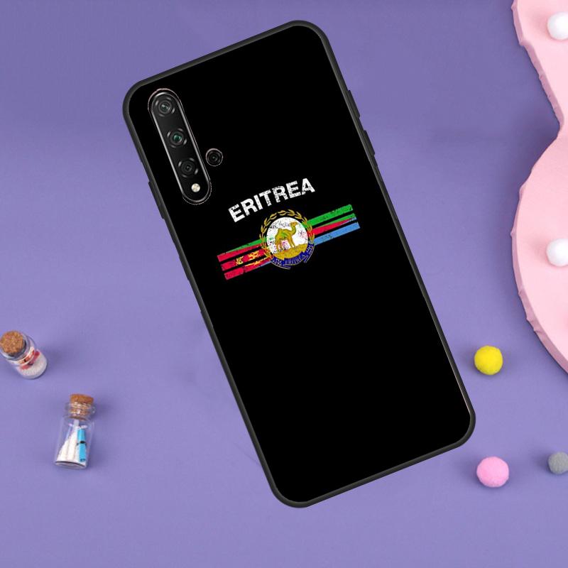 Eritrea Flagge Fall Für Huawei Nova Y70 Y60 Y61 Y90 Y91 5T 9 10 SE 3i 8i 11i 11 Pro P20 P40 P30 Lite Abdeckung