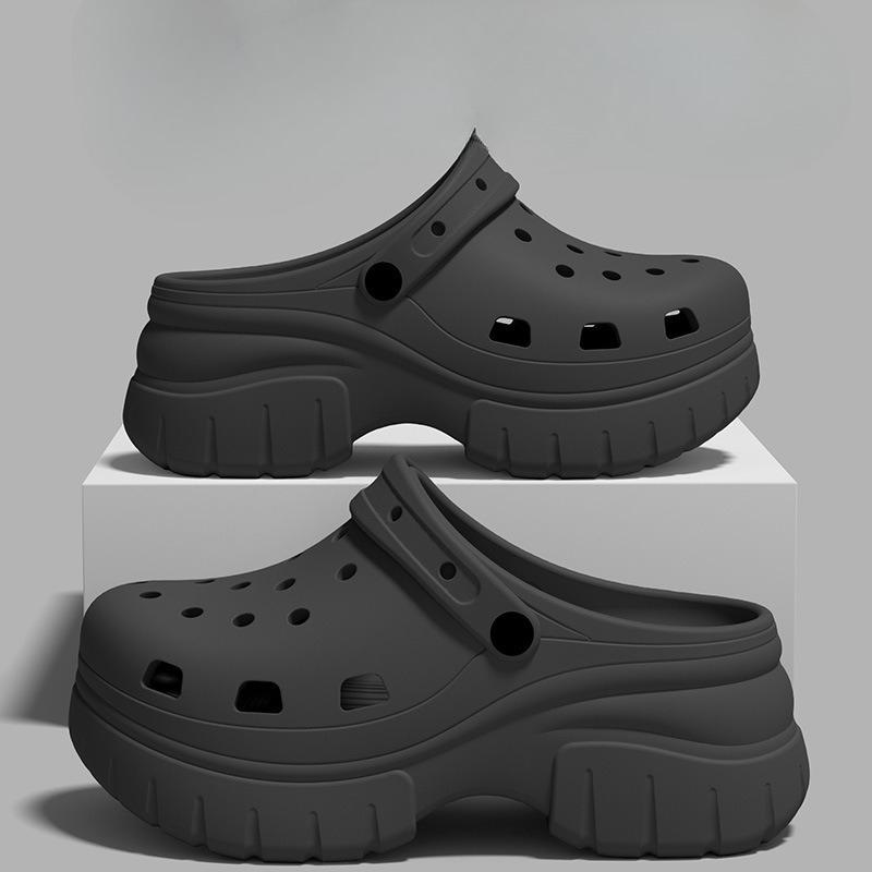 Hohe Schuhe, Damenschuhe, Rutschfeste Schuhe, Verschleißfeste Schuhe, Erhöhende Schuhe, Sandalen