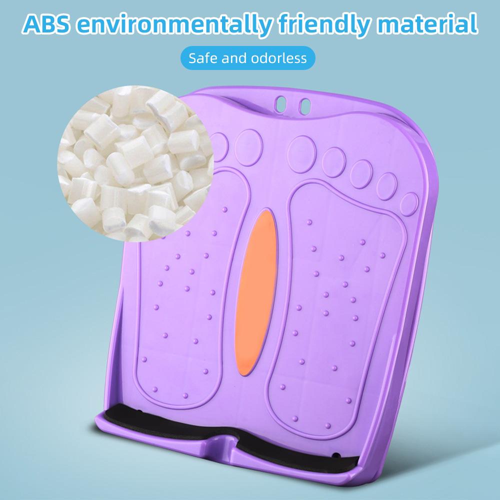 Justerbar Slant Board Balancing Board Snøringsplate Fitness Pedal for Ben Stretch Training