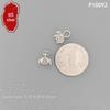 Handmade S925 Sterling Silver Lotus Seed Pod Charm for DIY Bracelets and Jewelry