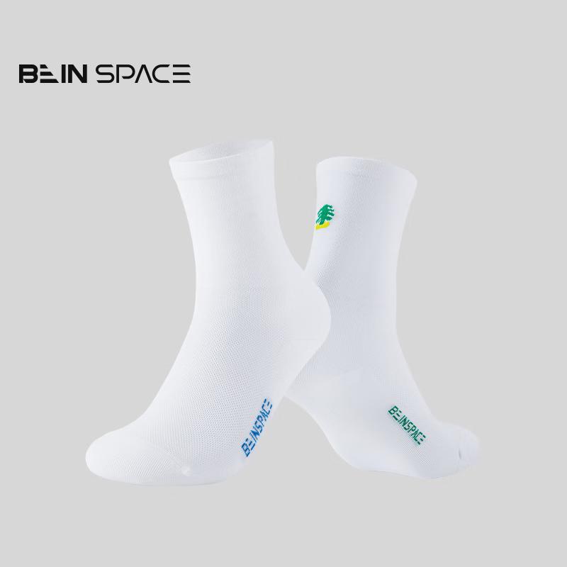 BEIN SPACE Floral Series Unisex Outdoor Mid-Calf Socks