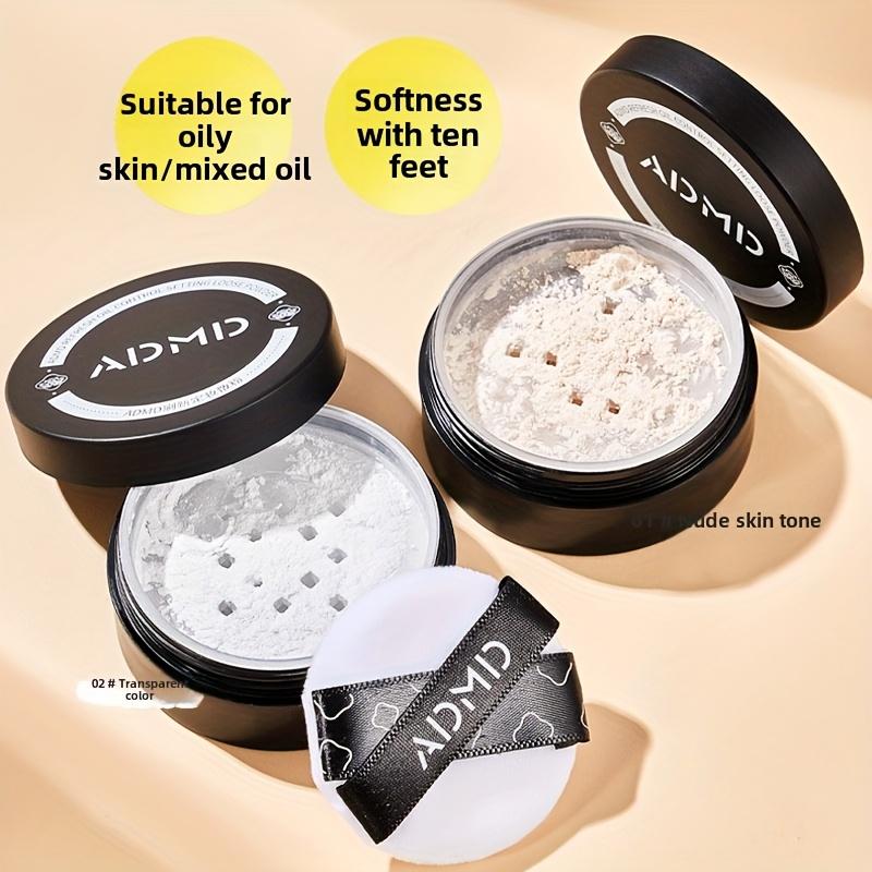 Loose powder setting, refreshing setting, long-lasting oil control, long-lasting makeup retention, evening care powder.