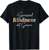 Groovy Vintage Spread Kindness Not Germs Gift Unisex T-Shirt