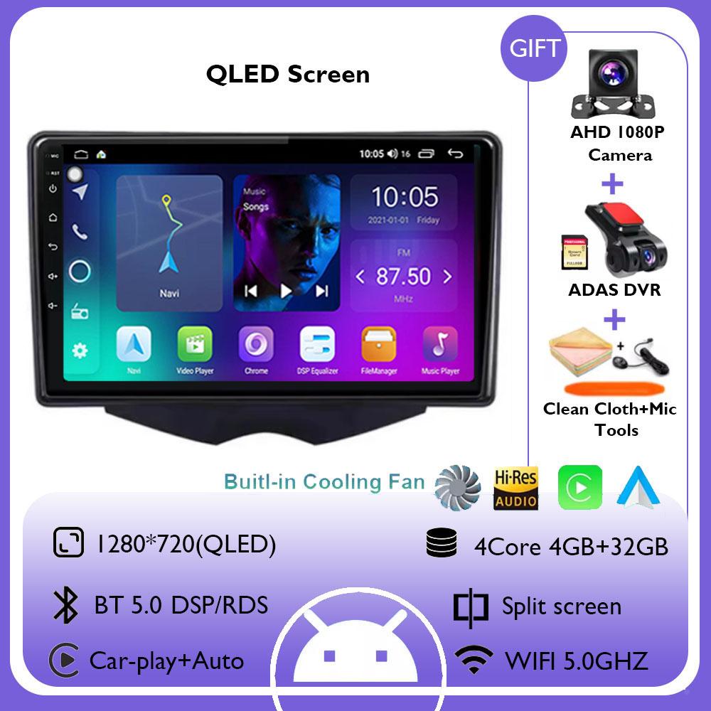 Android 14 Wireless Carplay Car Radio For Hyundai Veloster FS 2011 - 2017 Navigation Multimedia Player Stereo WiFi+4G 360 Canera