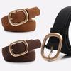 Minimalist Microfiber Ladies Belt Versatile Jeans Dresses Fashion Accessory