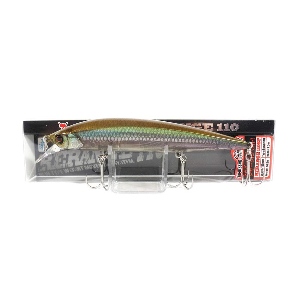 JACKALL Minnow ReRange SP 110mm RT Scale Holographic Wakasagi Lure 14.8g