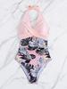 New swimsuit women's fashion bikini European and American onesie sexy one-piece beach swimsuit swimsuit