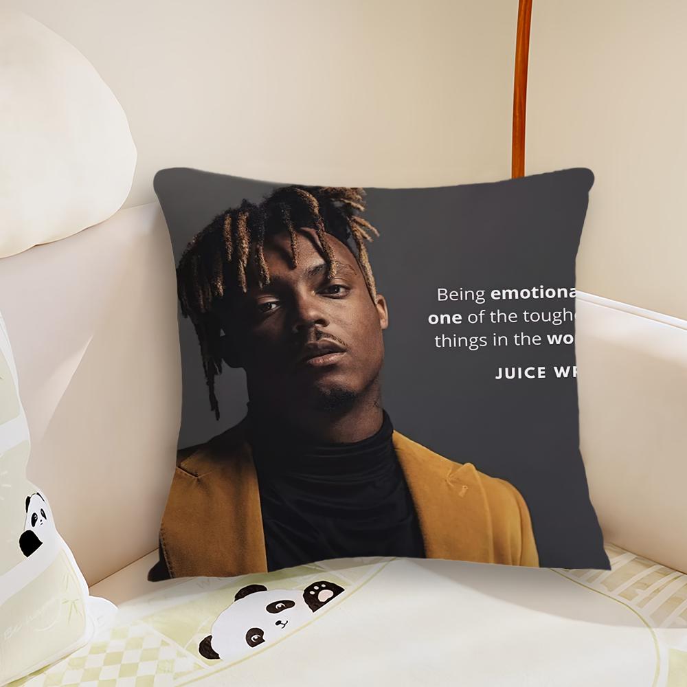 JJuice The Party Never Ends WWRLD cushion cover Plush Fabric Soft Double Sided Print Sofa Cushion Cover Throw Pillow Covers
