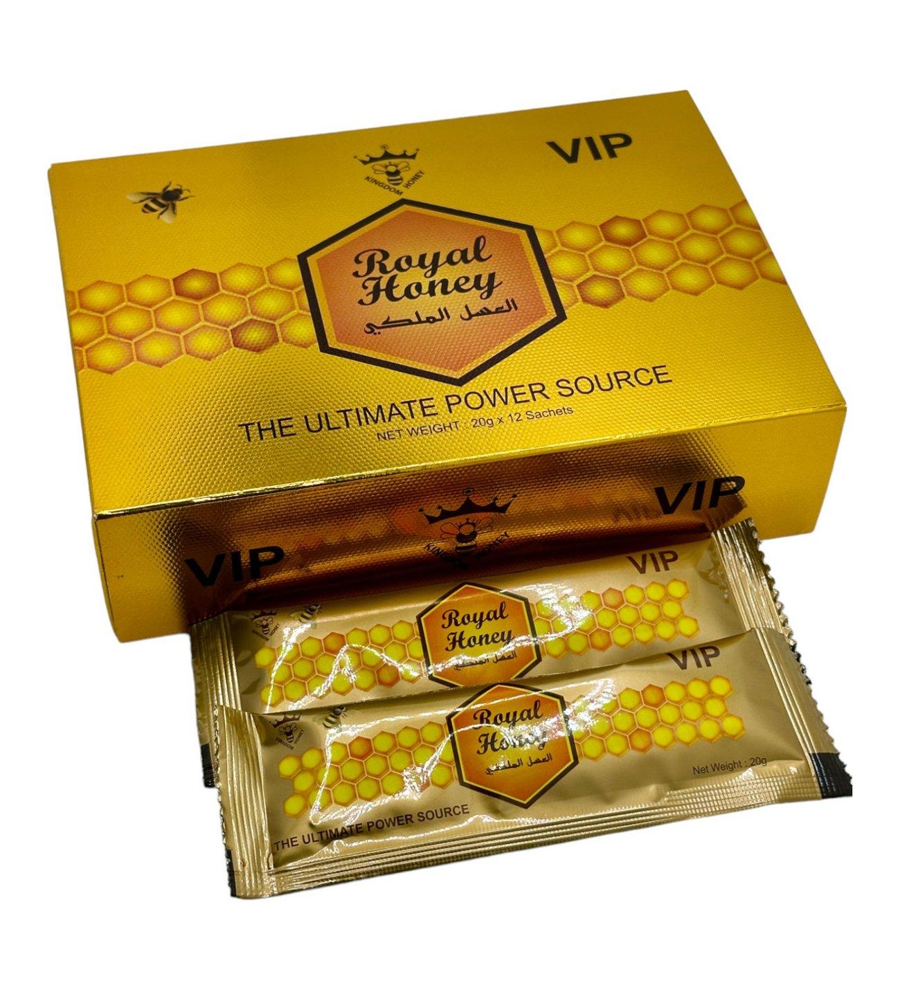 

Royal Honey Honey Чудовий мед 12x20г Ефективність (Діє через 24 години) 1 PIECE