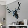 wall hanging decoration, animal statue, living room wall decoration, decorative deer sculpture, home interior decoration