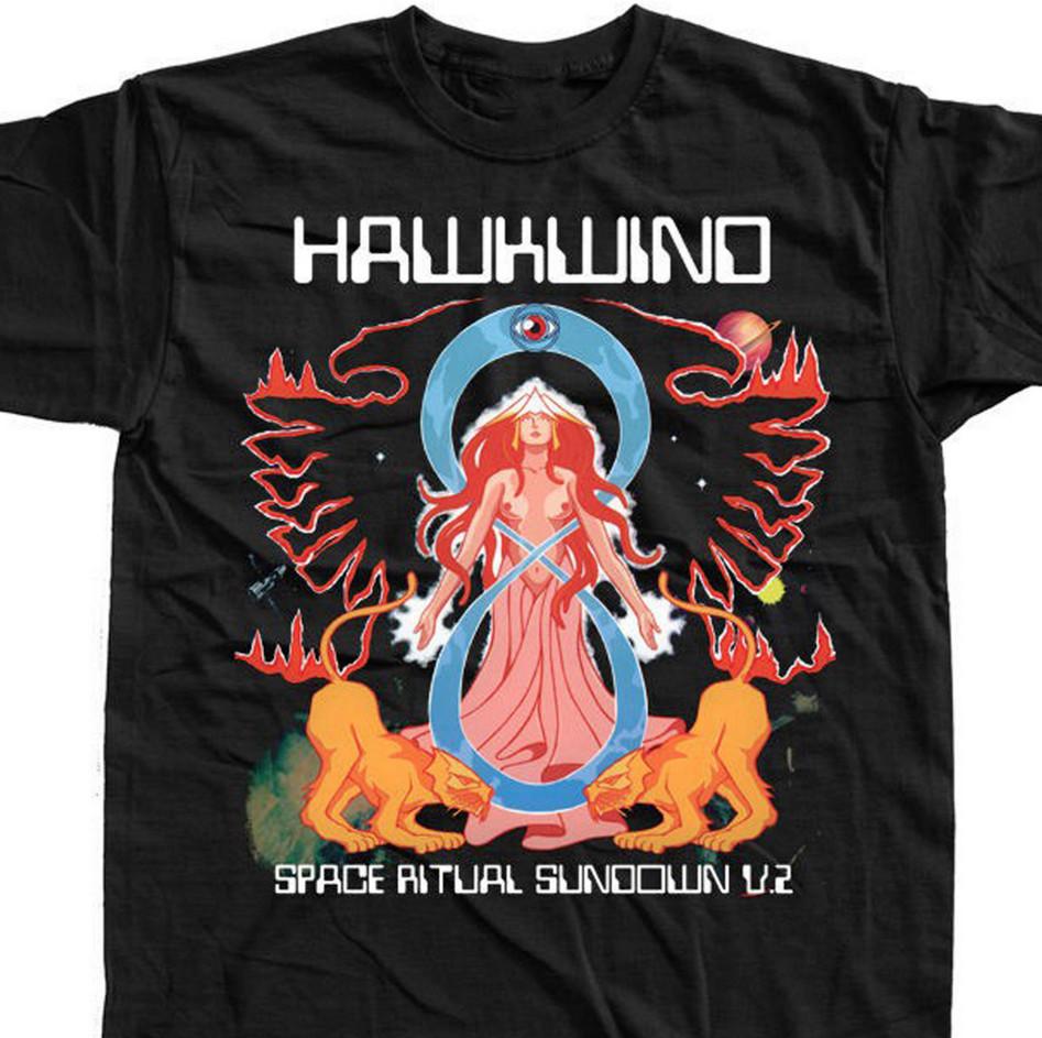 VTG Hawkwind Space Ritual T-shirt Black All size Shirt S