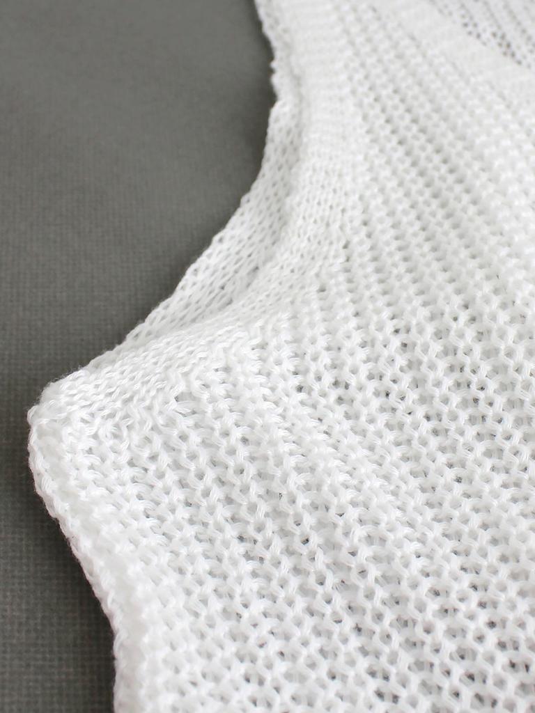 Women's Thin Knitted Summer Sweater Vest