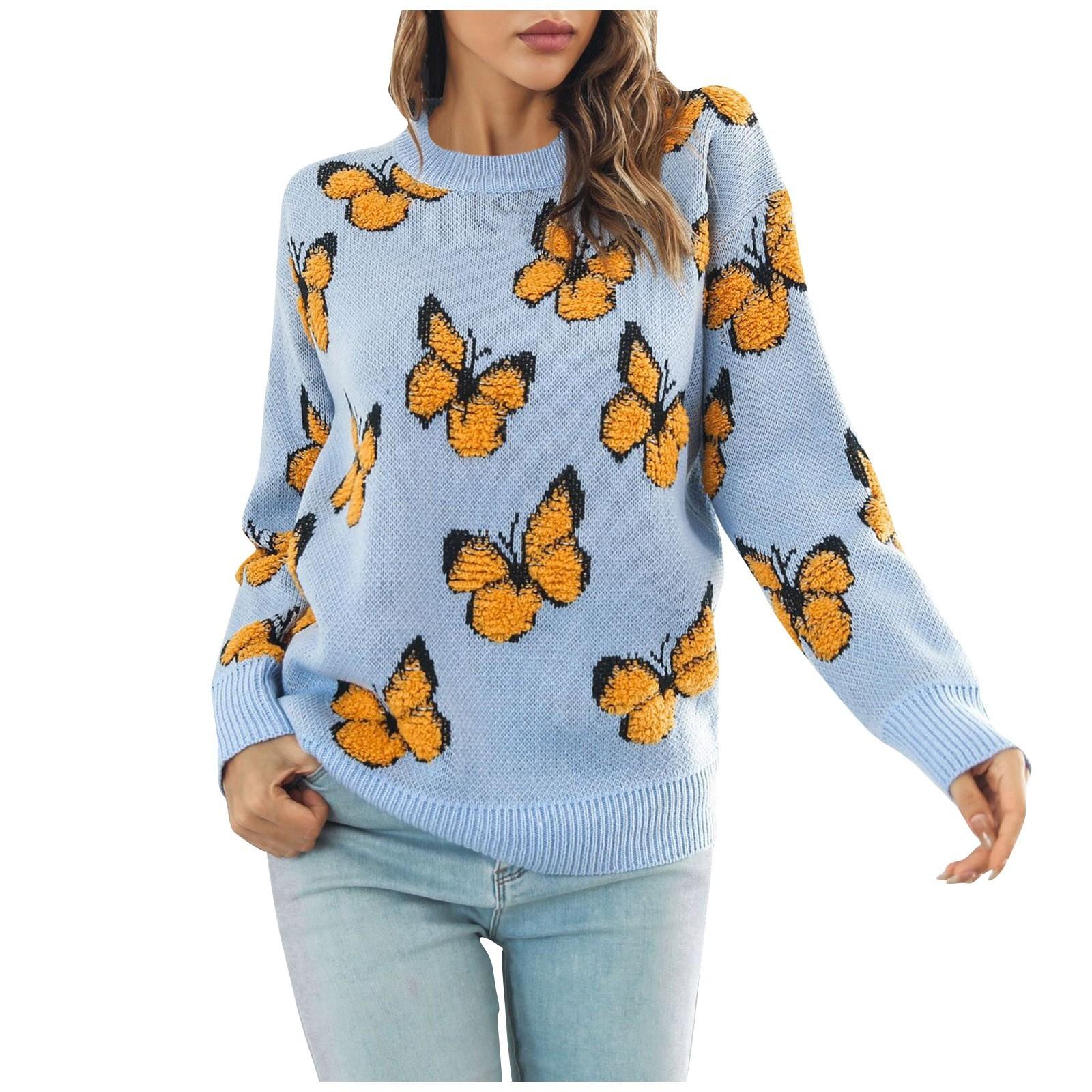 

Женский повседневный модный удобный кардиган с длинным рукавом, уличный тренд, вязаный свитер L