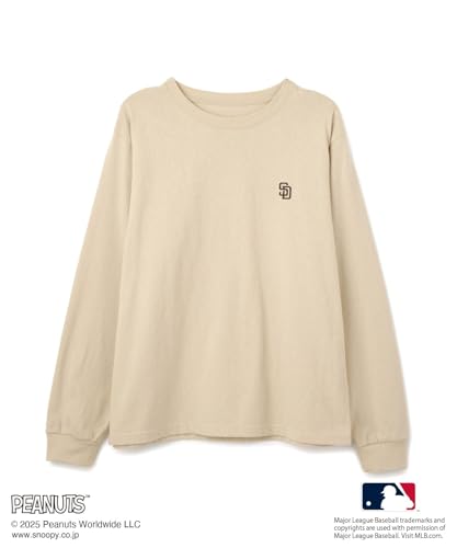 ROPE PICNIC [MLB x PEANUTS] Assorted Long Tee Women's GDM55960 Beige (27) F