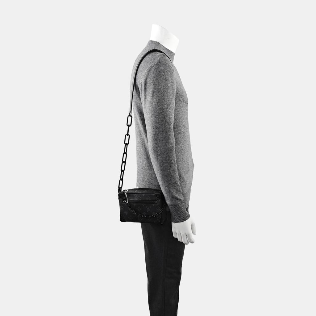 [Tweedehands] Louis Vuitton Mini Soft Trunk 'Zwart Monogram Eclipse Canvas' - Uitstekend #NSWQHO