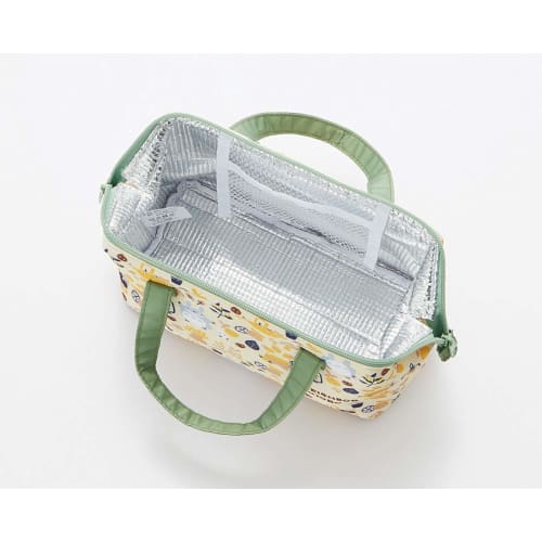 Skater KGA1-A Insulated Lunch Bag with Clasp Purse, Women's, Ghibli Totoro Design, KURASHI