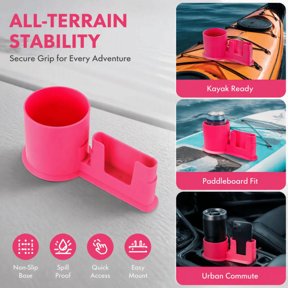 Storing Function Kayak Cup Holder Plastic Paddle Board Storage Accessory Water Activities