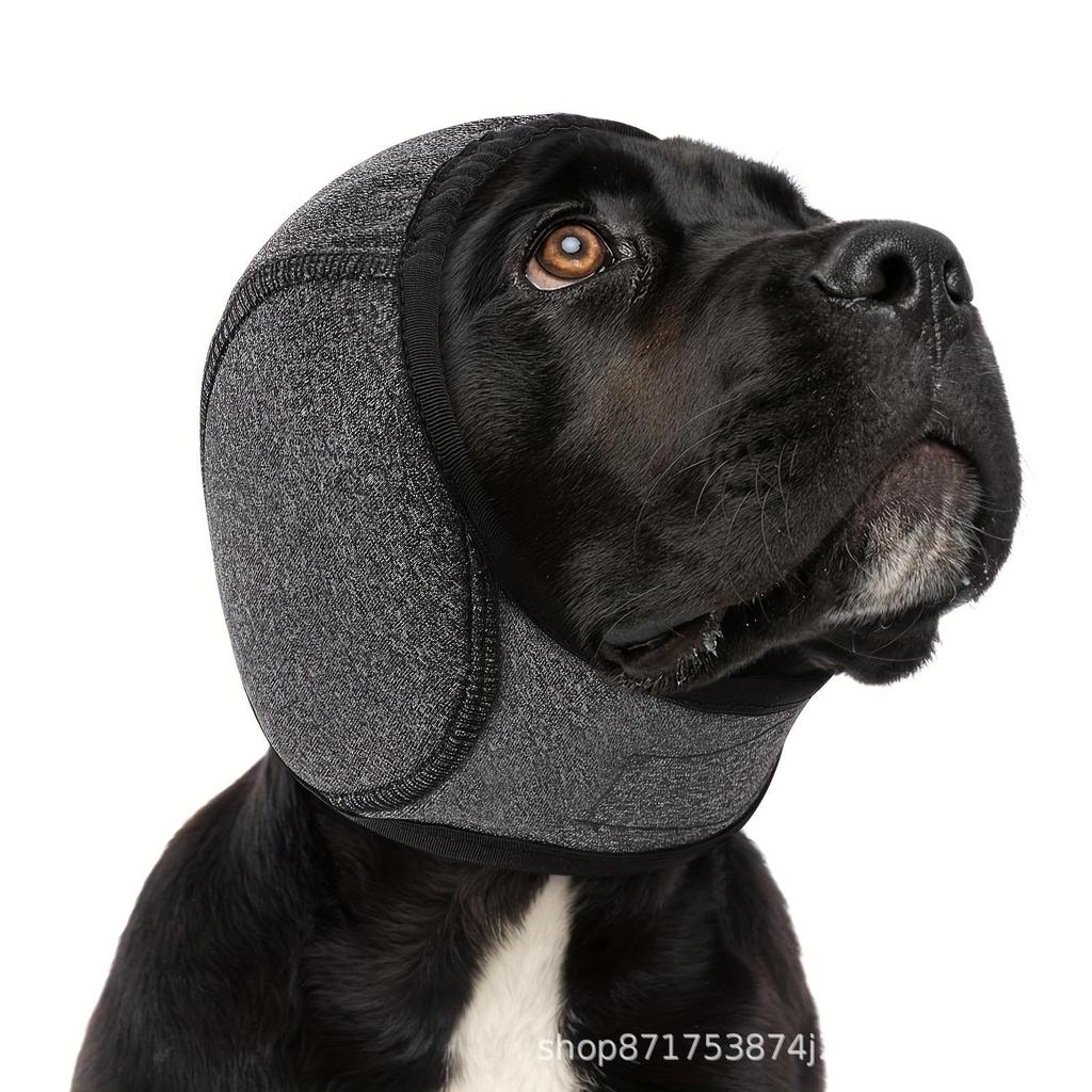 Dog Noise Reduction Soundproof Earmuffs: Summer Swimming Waterproof Headgear, Emotion Soothing Anti-Startle Protection