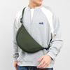 Lightweight Shoulder Bag Soid Color Unisex Chest Bag Commuter Bag