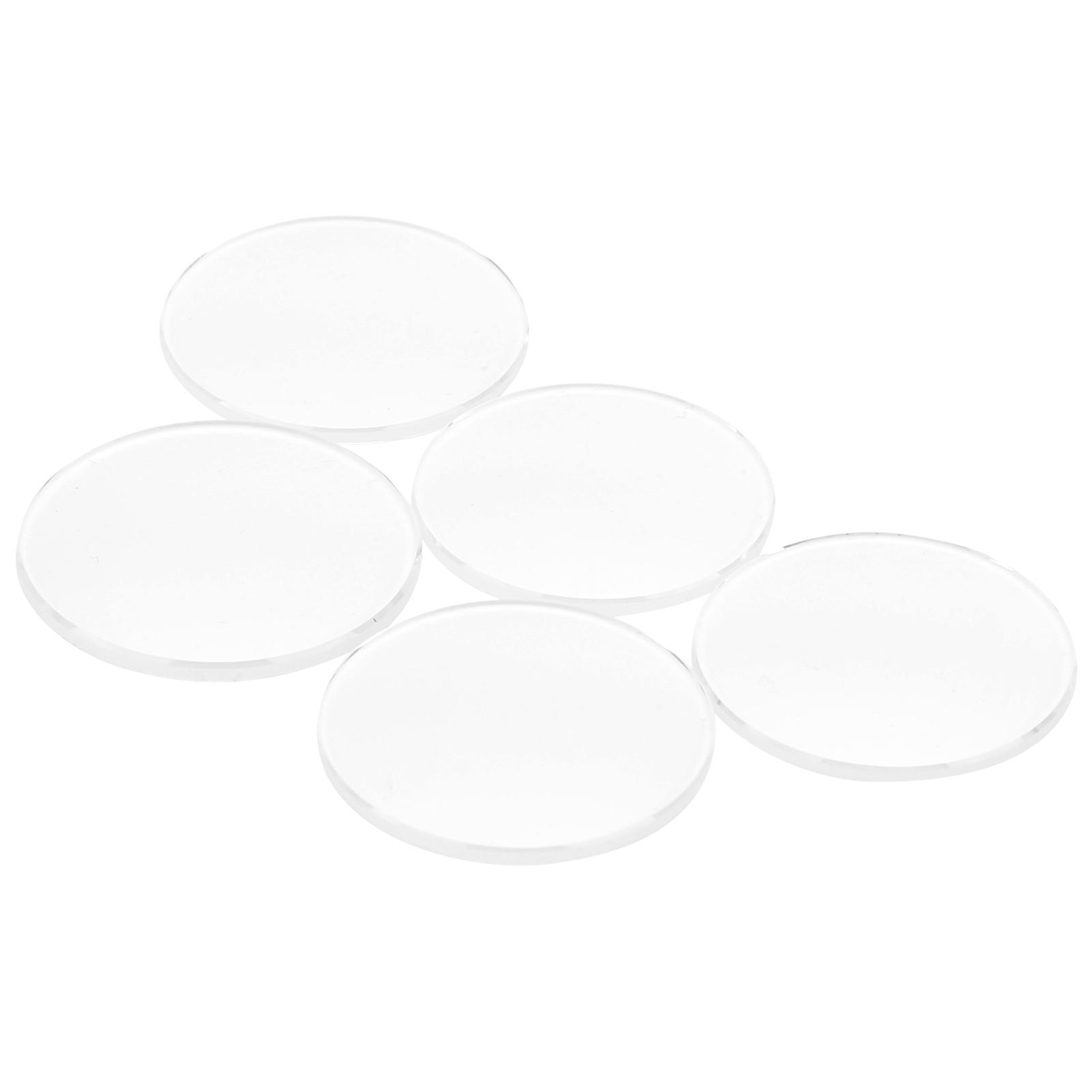 5Pcs Watch Glass 20mm-22mm Sapphire Double Domed Watch Glass Lens Accessory 1.2mm Sapphire crystal glass