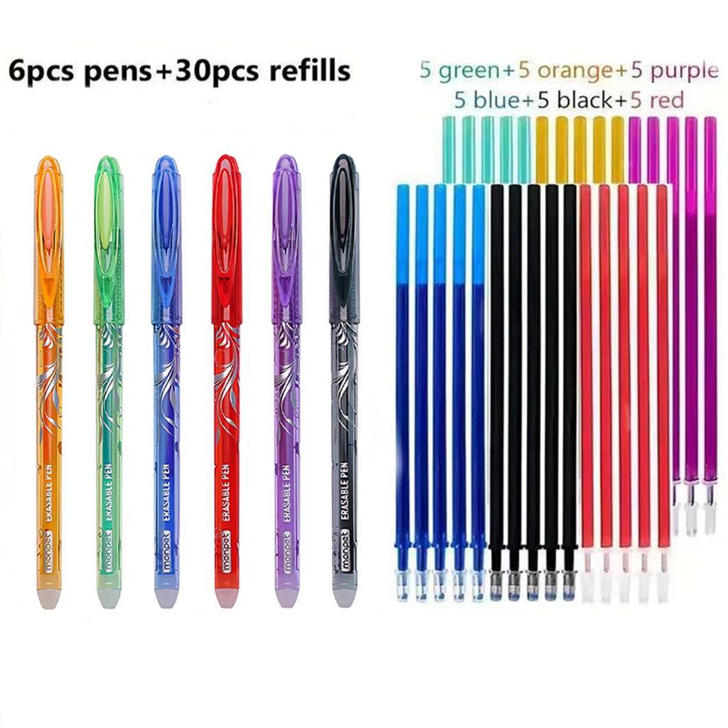 Blau-Weiße Serie Wärmeempfindlicher Radierbarer Gelstift, 0,5 mm