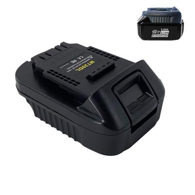 Adaptador de batería Mt20Dl para batería de iones de litio Makita de 18 V para batería Dewalt de 18 V y 20 V