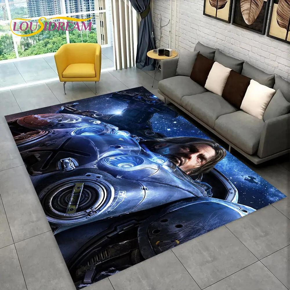 3D HD StarCraft Game Gamer PC Area Rug,Carpet Rug for Home Living Room Bedroom Sofa Doormat Decor,kids Play Non-slip Floor Mat
