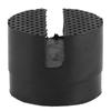 Slotted Frame Rail Floor Jack Adapter Lift Rubber Pad Stand Holder 5cm 1.96inch Diameter