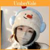 Plush Snowman Knit Hat With Warmth For Winter And Fall Fashion
