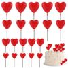 20PCS Glitter Balls Cake Topper Balls DIY Craft Glitter Cake Toppers  For Wedding Celebration