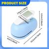 Stamp Paper Punch Shape Labor Saving Decorative Hole for Kids Scrapbook Puncher
