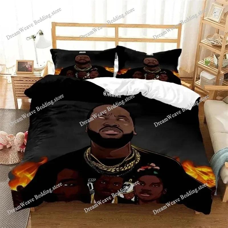 Hiphop Rapper Bedding Set Duvet Cover 3d Bedding Fashion Design Decoration King Duvet Cover Set Double Bed Set Bedding Sets