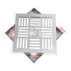 Drainage System 150*150*20mm Drainage Channel Grate Salt Resistance Stylish Pattern Outdoor Drainage Solutions