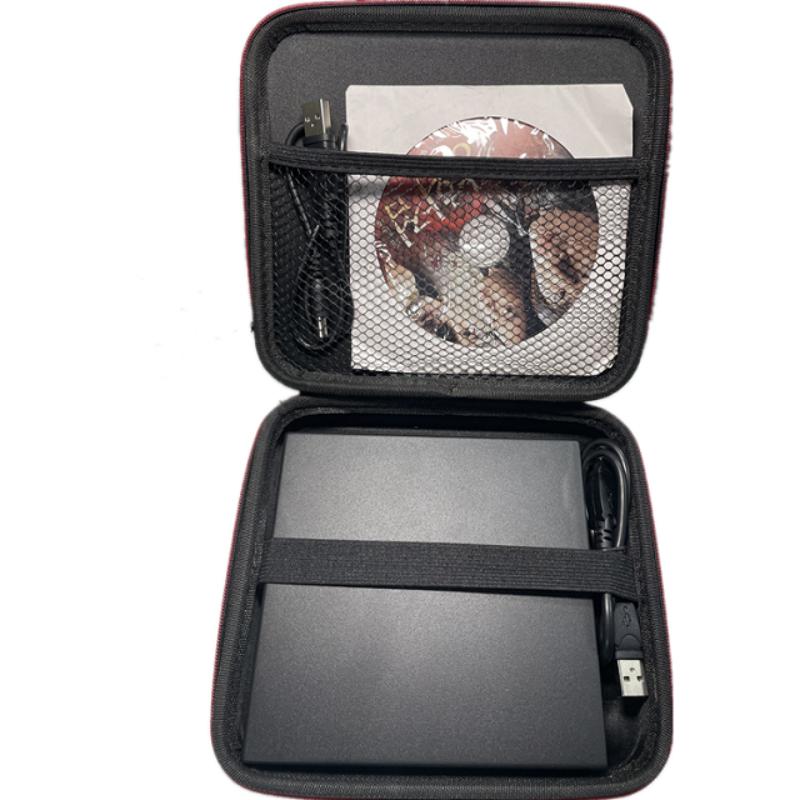 External DVD/CD Blu-ray Drive EVA Protective Storage Sleeve Portable Hard Carrying Case Pouch Bag